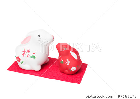 Zodiac figurine year of the rabbit Zodiac figurine year of the rabbit 97569173