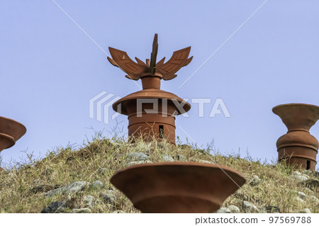 山口縣柳井市柳井茶塚古墳 山口縣柳井市柳井茶塚古墳 97569788