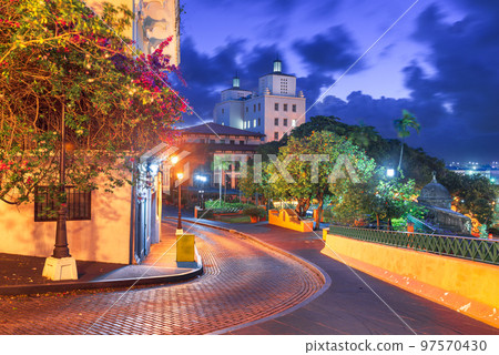 San Juan, Puerto Rico Streets and Cityscape 97570430