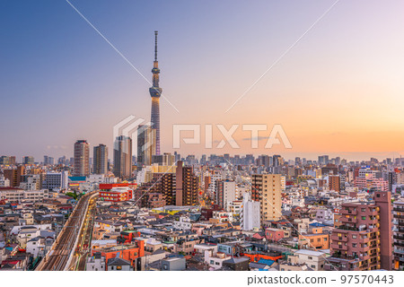 Tokyo, Japan in Sumida 97570443