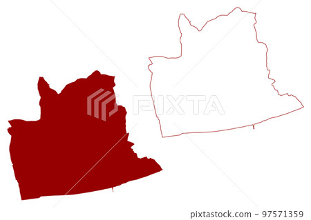 Worthing Non-metropolitan district, Town and borough (United Kingdom of Great Britain and Northern Ireland, ceremonial county West Sussex, England) map vector illustration, scribble sketch map Worthing Non-metropolitan district, Town and borough (United Kingdom of Great Britain and Northern Ireland, ceremonial county West Sussex, England) map vector illustration, scribble sketch map 97571359