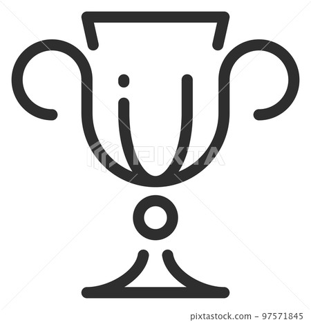 Trophy cup icon. Award symbol. Victory sign 97571845