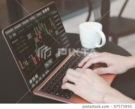 Stock market Investments Funds and Digital Assets. Business finance technology and investment concept. Businessman analysis forex trading graph financial data. Business finance. currency exchange, Stock market Investments Funds and Digital Assets. Business finance technology and investment concept. Businessman analysis forex trading graph financial data. Business finance. currency exchange, 97573950