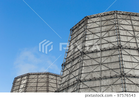 Cooling of hot salt water in steam units of the cooling tower of an industrial enterprise Cooling of hot salt water in steam units of the cooling tower of an industrial enterprise 97576543