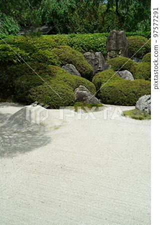 繡球花，繡球花，繡球花，藍色繡球花，藍色，明月院，明月院，鎌倉，神奈川，寺廟，神社， 97577291