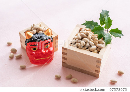Setsubun image material 97578973