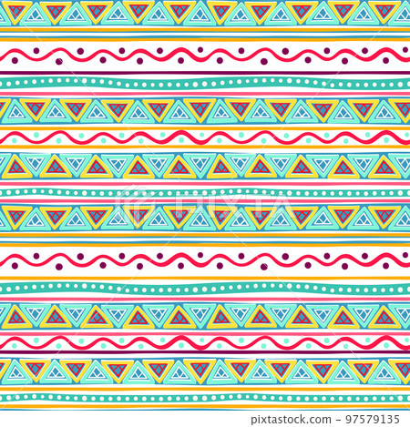 tribal multicolored striped pattern tribal multicolored striped pattern 97579135