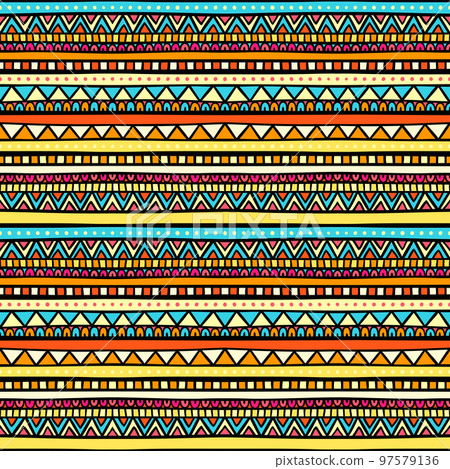 tribal yellow and blue pattern tribal yellow and blue pattern 97579136