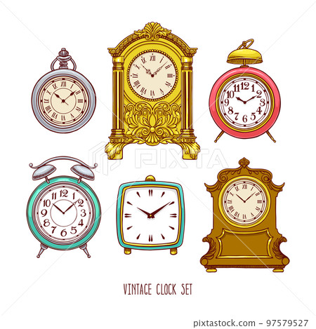 Set of vintage watch Set of vintage watch 97579527