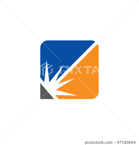 laser die cut logo design 97580684