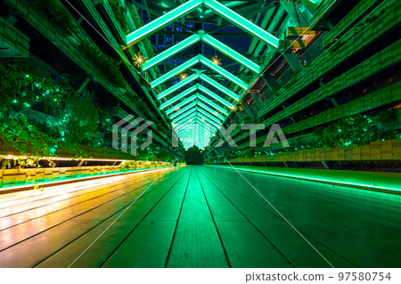 [愛知縣]笹島實景/全球之門夜景 97580754