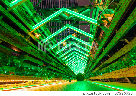 [愛知縣]笹島實景/全球之門夜景 97580756