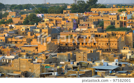 Old building in Jaisalmer, India 97582001
