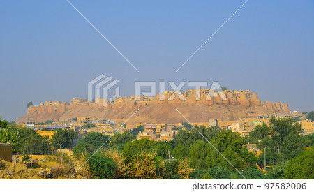 Old building in Jaisalmer, India Old building in Jaisalmer, India 97582006