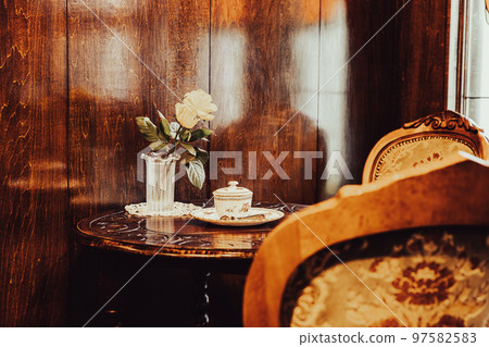 復古的咖啡廳 97582583