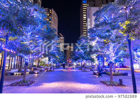《Kanagawa Prefecture》Illumination of Yokohama Minato Mirai Grand Mall Park 《Kanagawa Prefecture》Illumination of Yokohama Minato Mirai Grand Mall Park 97582889