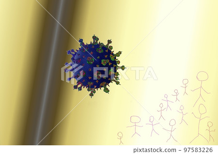 Danger Corona Wuhan virus 97583226