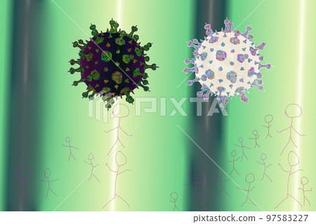 Danger! ! coronavirus influenza 97583227
