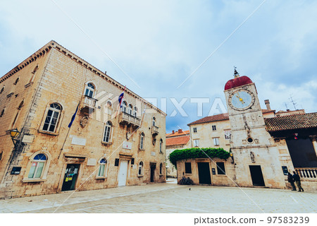 Croatia, Trogir, Ivana Pavla Square Croatia, Trogir, Ivana Pavla Square 97583239