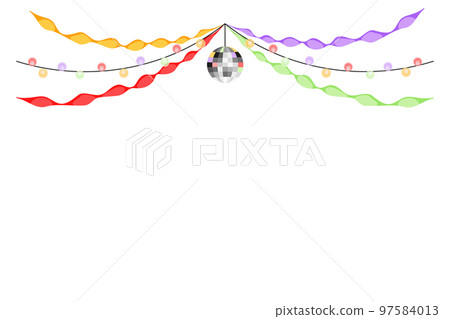 Rainbow Paper Decor 97584013