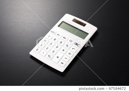 A calculator A calculator 97584672