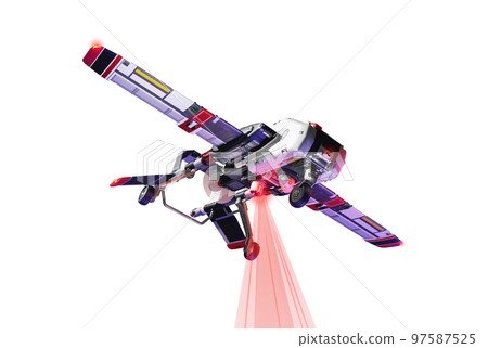 安保無人機（飛機類型：透明材質版） 97587525