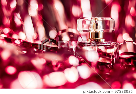 Perfume bottle, vintage fragrance on glamour background, eau de parfum as luxury holiday gift, cosmetic and beauty brand present concept 97588085
