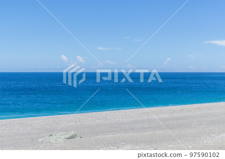 Qixingtan Beach in Hualien of Taiwan 97590102