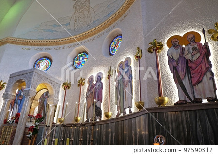 Church of St. Blaise in Zagreb, Croatia 97590312
