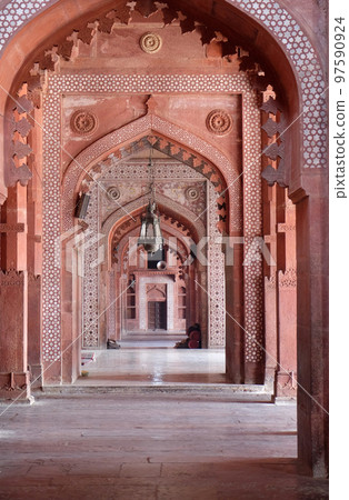 Jama Masjid Mosque in Fatehpur Sikri complex, Uttar Pradesh, India 97590924