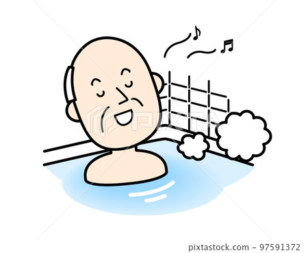 Bath time Person taking a bath Person Bath time Person taking a bath Person 97591372