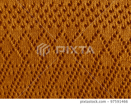 Organic knitted material with detail wool threads. 97591466