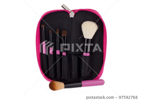 Professional make-up brush cosmetic isolated on white background 97592768