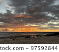 Sunset on Island of Hawaii 97592844