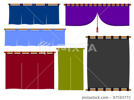 Noren illustration set 97593772