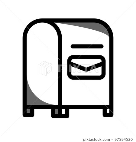 Illustration Vector graphic of Mail Box icon Illustration Vector graphic of Mail Box icon 97594520
