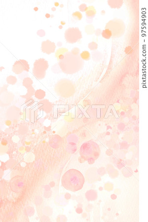 Soap bubbles and flowing curves, dots, background material Soap bubbles and flowing curves, dots, background material 97594903