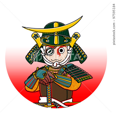 One-Eyed Dragon Masamune, Date Masamune, Menko 04 One-Eyed Dragon Masamune, Date Masamune, Menko 04 97595184