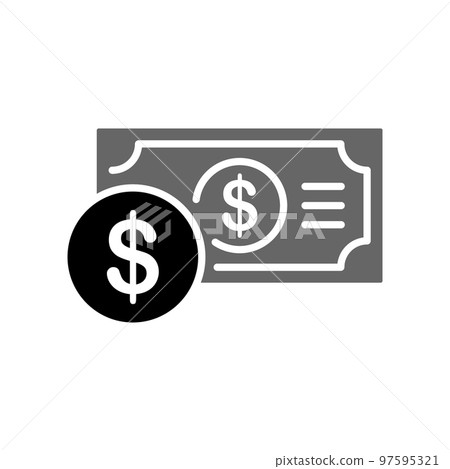 Illustration Vector Graphic of Money Icon 97595321