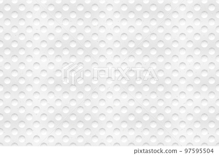 White seamless pattern with paper towel dot texture 97595504