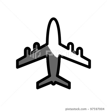 Illustration Vector graphic of Plane Icon Illustration Vector graphic of Plane Icon 97597004