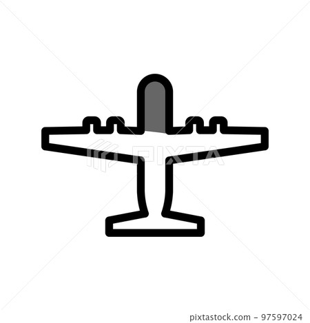 Illustration Vector graphic of Plane Icon Illustration Vector graphic of Plane Icon 97597024