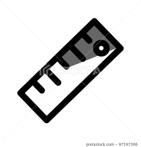 Illustration Vector Graphic of Ruler icon 97597306