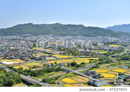 俯瞰上田市上田原（長野縣上田市）[2021年10月] 97597954