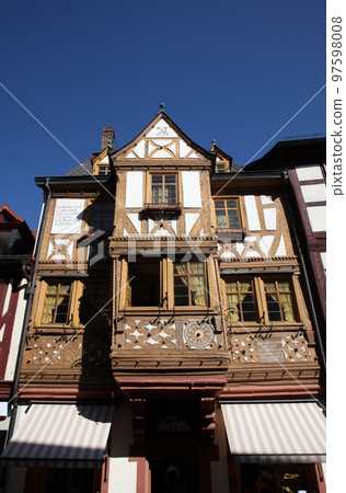 Half-timbered old house in Miltenberg, Germany Half-timbered old house in Miltenberg, Germany 97598008