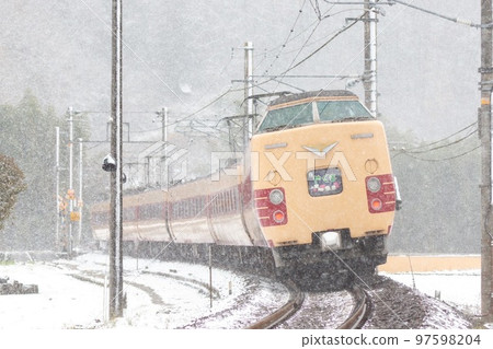暴風雪JNR彩色特快八雲 97598204