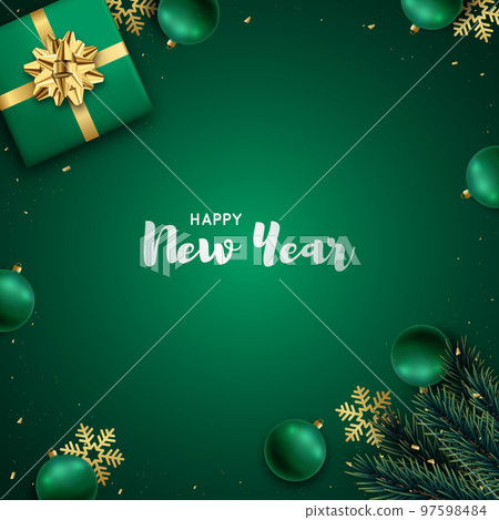 New Year greeting cards. New Year greeting cards. 97598484