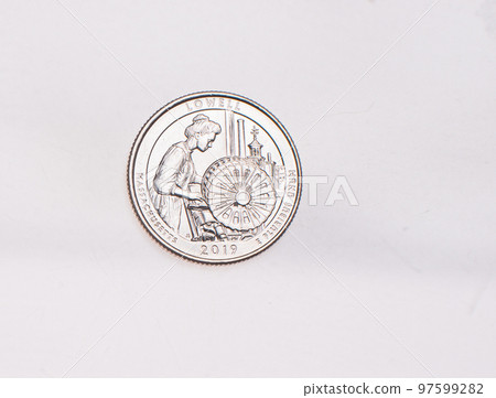 Illustrative Editorial.American commemorative coin.Special edition..Kiev,Ukraine July 9, 2017 Illustrative Editorial.American commemorative coin.Special edition..Kiev,Ukraine July 9, 2017 97599282