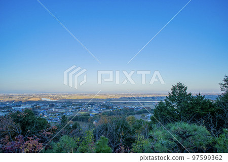 The Nobi plain seen from the top of the mountain 97599362