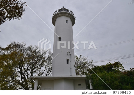 Ako Misaki Lighthouse in winter Hyogo 97599430